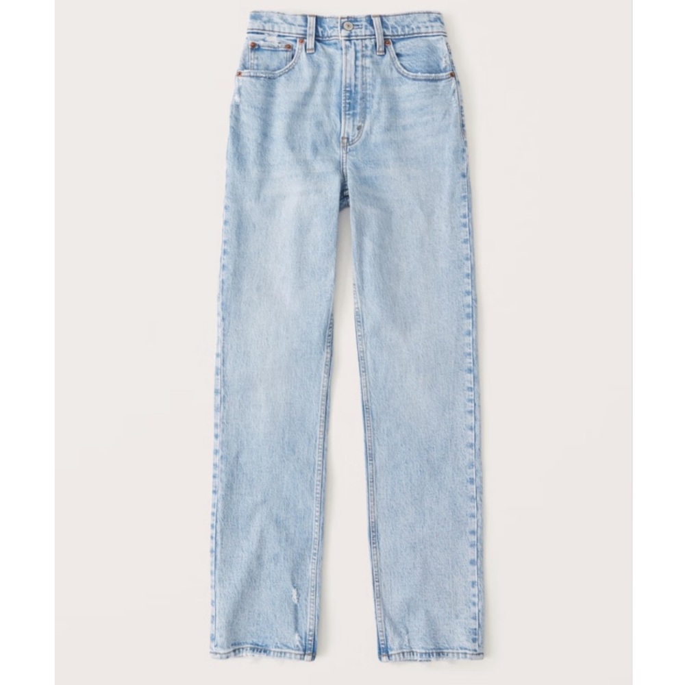 A&F Ultra High Rise 90s Straight Jean